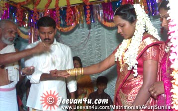 Arun Sunila Marriage Photographs